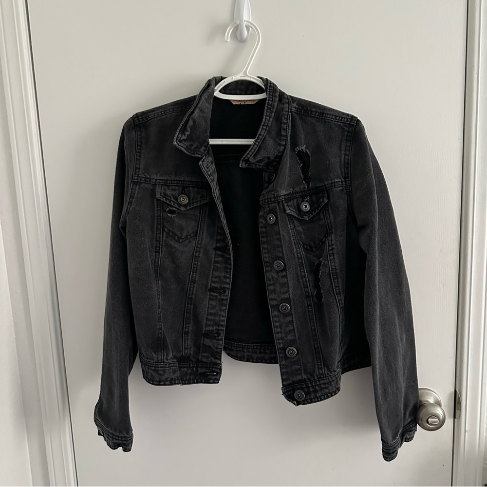 Highway Black Jean Jacket